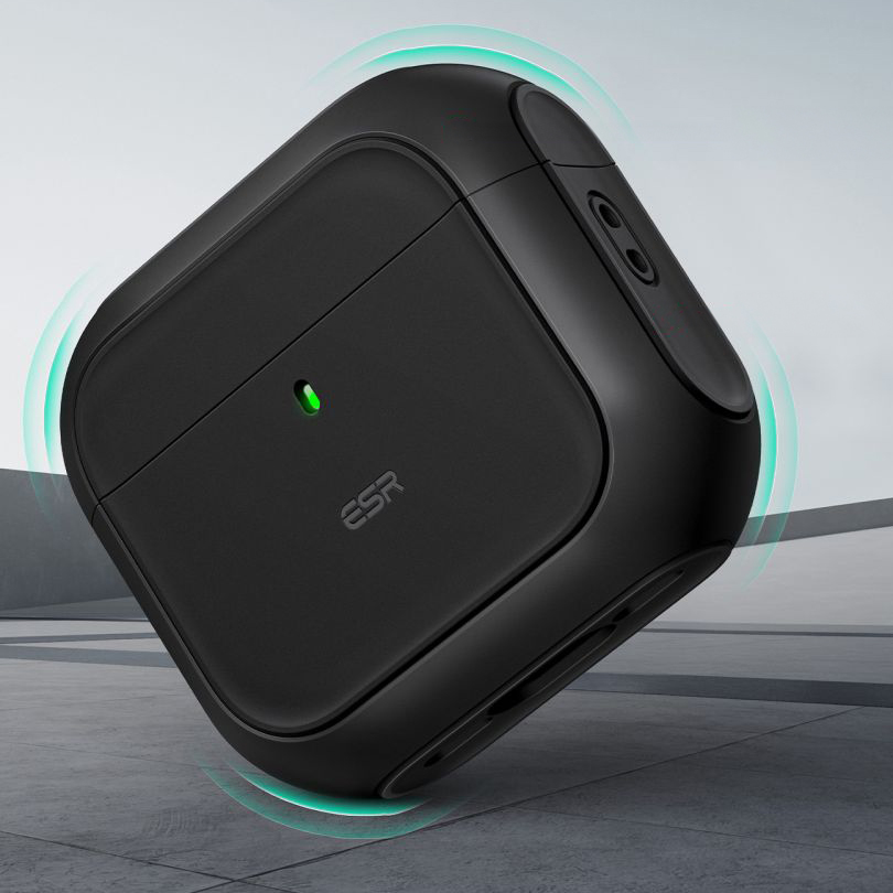Etui ESR Orbit HaloLock MagSafe do Apple AirPods 4, czarne